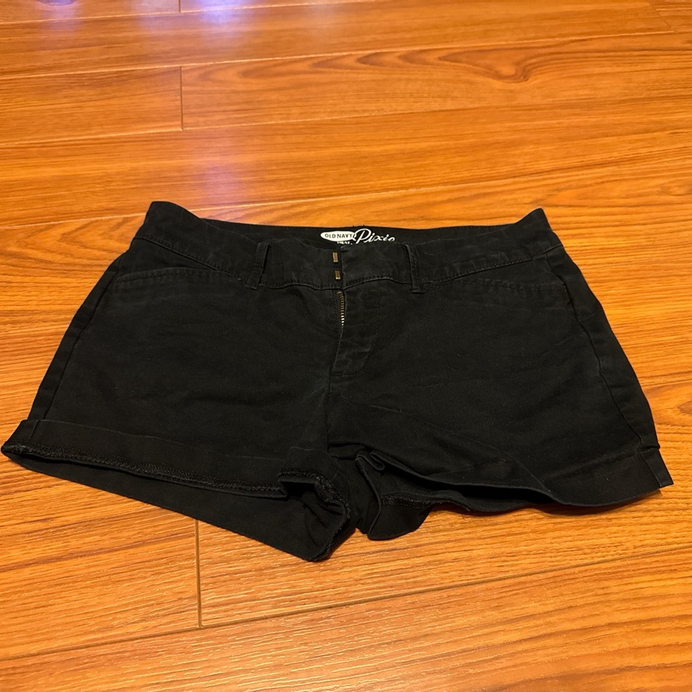 Old Navy Pixie - Denim Shorts - Black - Size 0